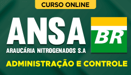 Capa Curso ANSA - Araucária Nitrogenados S.A. - Administração e Controle