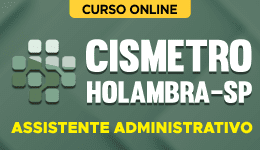 Capa Curso CISMETRO Holambra-SP - Assistente Administrativo