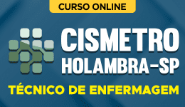 Capa Curso CISMETRO Holambra-SP 2026 - Técnico de Enfermagem