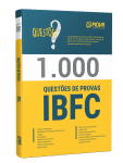 Capa Livro 1.000 Questões Gabaritadas da IBFC