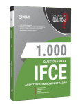 Capa Livro 1000 Questões Gabaritadas para IFCE - Assistente em Administração
