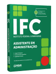 Capa Apostila IFC 2026 - Assistente em Administração