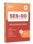 Capa Apostila SES-GO 2026 - Categoria IV: Nutricionista, Engenheiro de Alimentos ou Médico-veterinário, com especialização na área de Saúde