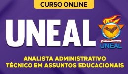 Capa Curso UNEAL 2026 - Analista Administrativo - Técnico em Assuntos Educacionais