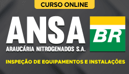 Capa Curso ANSA 2026 - Araucária Nitrogenados S.A. - Inspeção de Equipamentos e Instalações