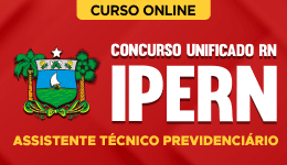 Capa Curso Concurso Unificado RN 2026 - IPERN -  Assistente Técnico Previdenciário