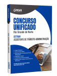 Capa Apostila Unificado RN 2026 - DETRAN - Assistente de Trânsito - Administração