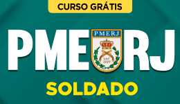Capa Curso Grátis PME-RJ - Soldado