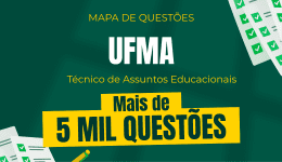 Capa Mapa de Questões Online - UFMA - Técnico de Assuntos Educacionais - 5 Mil Questões