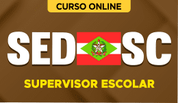 Capa Curso SED-SC 2026 - Supervisor Escolar