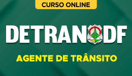 Capa Curso Detran-DF - Agente de Trânsito 