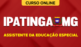 Capa Curso Prefeitura de Ipatinga-MG 2026 - Assistente da Educação Especial 