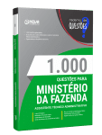 Capa Livro 1000 Questões Gabaritadas para Ministério da Fazenda - Assistente Técnico Administrativo (ATA)