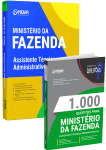 Capa Combo Ministério da Fazenda 2026 - Assistente Técnico Administrativo (ATA)