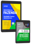 Capa Combo Ministério da Fazenda 2026 - Assistente Técnico Administrativo (ATA)