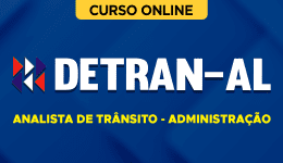 Capa Curso Detran-AL - Analista de Trânsito - Administração