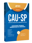 Capa Apostila CAU-SP 2026 - Assistente Técnico - Administrativo Regional