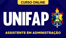 Capa Curso UNIFAP - Assistente em Administração