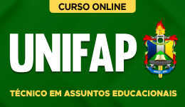 Capa Curso UNIFAP - Técnico em Assuntos Educacionais