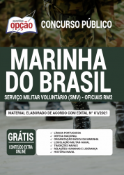 Capa Apostila Marinha do Brasil - Serviço Militar Voluntário (SMV) - Oficiais RM2