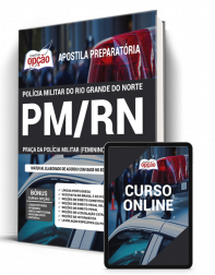 Capa Apostila PM-RN - Praça da Polícia Militar (Feminino e Masculino)