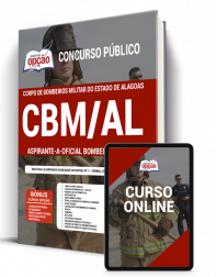 Capa Apostila CBM-AL - Aspirante-a-Oficial Bombeiro Militar