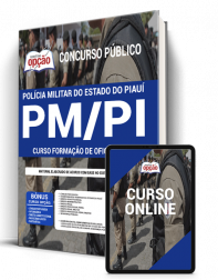 Capa Apostila PM-PI - Curso de Formação de Oficiais PM