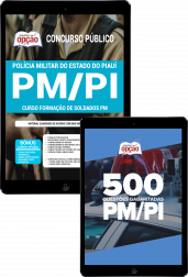 Capa Combo PM-PI - Curso de Formação de Soldado PM