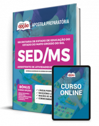 Capa Apostila SED-MS - Assistente de Atividades Educacionais