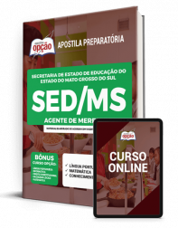Capa Apostila SED-MS - Agente de Merenda
