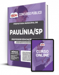 Capa Apostila Prefeitura de Paulínia - SP - Professor Educação Básica I