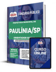 Capa Apostila Prefeitura de Paulínia - SP - Orientador Social