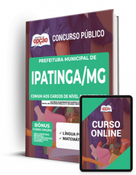 Capa Apostila Prefeitura de Ipatinga - MG - Comum aos Cargos de Nível Alfabetizado