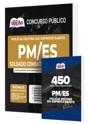 Capa Combo Impresso PM-ES - Soldado Combatente (QPMP-C)