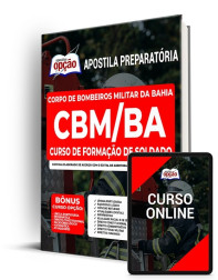 Capa Apostila CBM-BA - Curso de Formação de Soldado