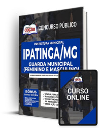 Capa Apostila Prefeitura de Ipatinga - MG - Guarda Municipal (Feminino e Masculino)