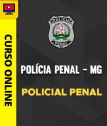 Capa Curso Completo Polícia Penal - MG - Policial Penal