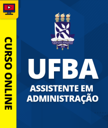 Capa Curso UFBA - Assistente em Administração 