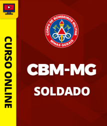 Capa Curso Corpo de Bombeiros Militar - MG 2026 - Soldado