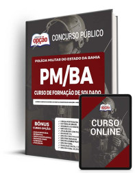 Capa Apostila PM-BA - Curso de Formação de Soldado