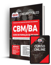 Capa Apostila CBM-BA - Curso de Formação de Soldado
