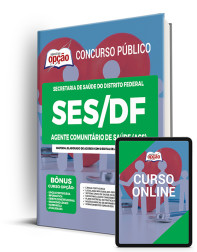 Capa Apostila SES-DF - Secretaria de Saúde do Distrito Federal - Agente Comunitário de Saúde (ACS)