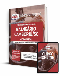 Capa Apostila Prefeitura de Balneário Camboriú - SC - Motorista