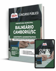 Capa Apostila Prefeitura de Balneário Camboriú - SC - Assistente Administrativo
