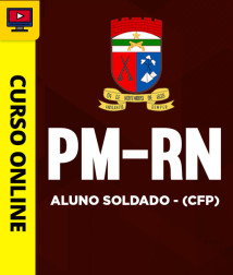 Capa Curso PM-RN - Aluno Soldado (CFP)