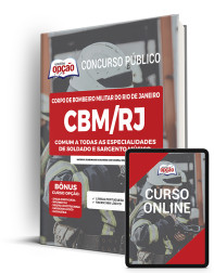 Capa Apostila CBM-RJ Comum a todas as especialidades de Soldado e Sargento Músico
