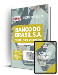 Capa Apostila Banco do Brasil - Técnico - Perfil Atendimento
