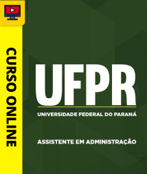 Capa Curso UFPR - Assistente em Administração