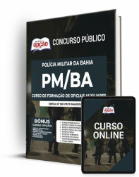 Capa Apostila PM-BA - Curso de Formação de Oficiais Auxiliares