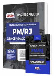 Capa Combo Impresso PM-RJ - Curso de Formação de Soldados